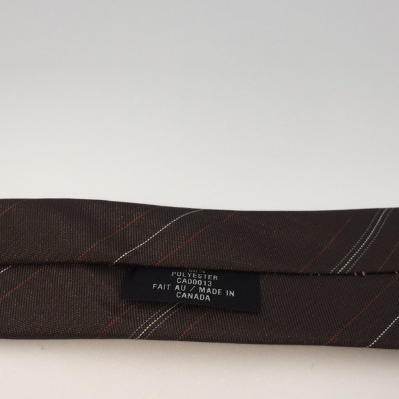 Vintage Christian Dior Monsieur Neck Tie Brown - Picture 5 of 7